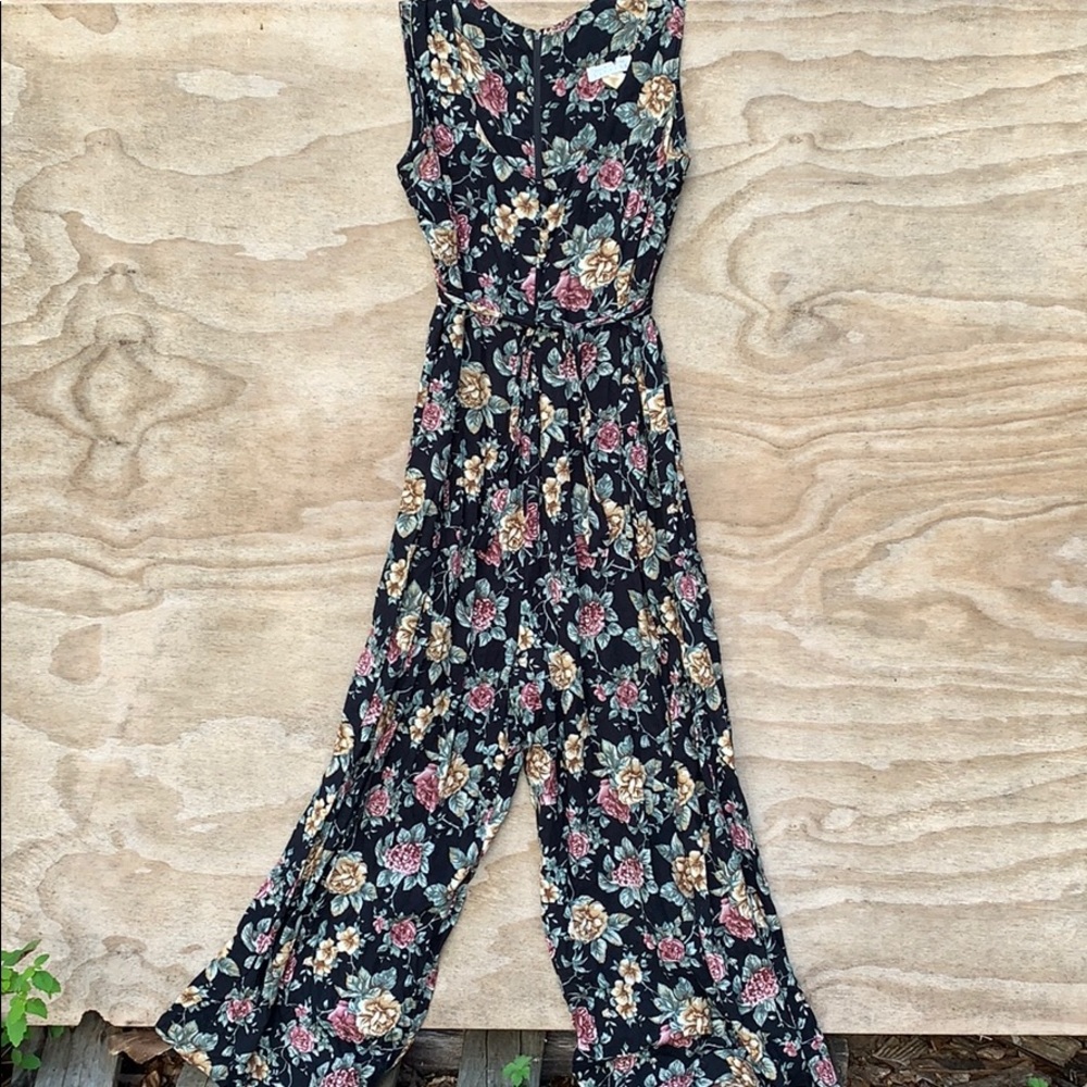 Vintage floral jumpsuit